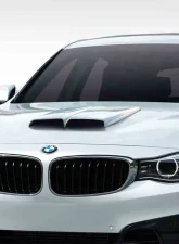Universal Duraflex Dual Ram Air Hood Scoop - 1 Piece                                     - 114551 - Image 2