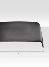 Universal Duraflex Ram Air Type 3 Hood Scoop - 1 Piece                                     - 114553 - Image 3