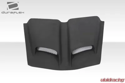 Universal Duraflex Feed Dual Ram Air Hood Scoop - 1 Piece - 114557