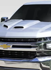 Universal Duraflex Feed Dual Ram Air Hood Scoop - 1 Piece                                     - 114557 - Image 2