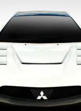 2006-2012 Mitsubishi Eclipse Duraflex Magneto Hood - 1 Piece                                     - 114573 - Image 6