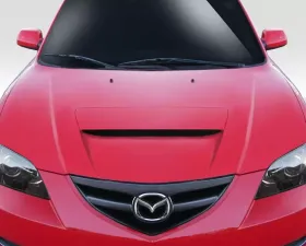 2004-2008 Mazda 3 4DR Duraflex M-Speed Hood - 1 Piece