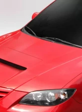 2004-2008 Mazda 3 4DR Duraflex M-Speed Hood - 1 Piece                                     - 114579 - Image 2