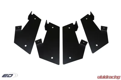 2008-2023 Dodge Challenger VRX Wing Bottom Mount Bracket - 4 Piece - 114593