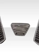 Universal Duraflex Trackstar 3 Hood Vents - 3 Piece                                     - 114608 - Image 8