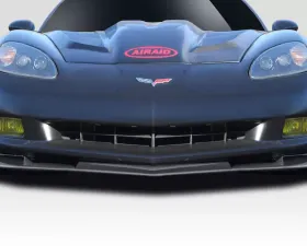 2005-2013 Chevrolet Corvette C6 Duraflex ZR Front Lip Splitter - 3 Piece ( Base Model)