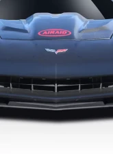 2005-2013 Chevrolet Corvette C6 Duraflex ZR Front Lip Splitter - 3 Piece ( Base Model)                                     - 114610 - Image 6