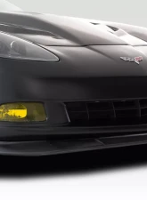 2005-2013 Chevrolet Corvette C6 Duraflex ZR Front Lip Splitter - 3 Piece ( Base Model)                                     - 114610 - Image 2