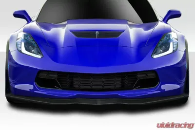 2014-2019 Chevrolet Corvette C7 Duraflex GMX Front Lip Splitter - 1 Piece ( Base Model ) - 114612