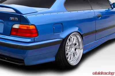 1992-1998 BMW 3 Series M3 E36 2DR Duraflex C Spec Rear Fender Flares - 2 Piece - 114620
