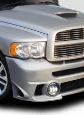 2002-2005 Dodge Ram Duraflex Evo Front Bumper - 1 Piece                                     - 114651 - Image 2