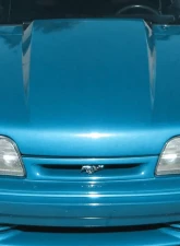 1987-1993 Ford Mustang Duraflex 4 Inch Cowl Hood - 1 Piece                                     - 114653 - Image 6