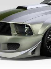 2005-2009 Ford Mustang Duraflex Blits Front Bumper - 1 Piece                                     - 114654 - Image 2