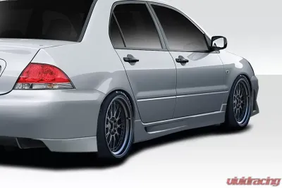 2002-2007 Mitsubishi Lancer Duraflex Trackstar Side Skirts - 2 Piece - 114665