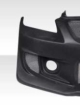 2004-2007 Mitsubishi Lancer Duraflex Trackstar Front Bumper - 1 Piece                                     - 114667 - Image 4