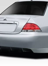 2004-2007 Mitsubishi Lancer Duraflex Trackstar Rear Bumper - 1 Piece                                     - 114668 - Image 2