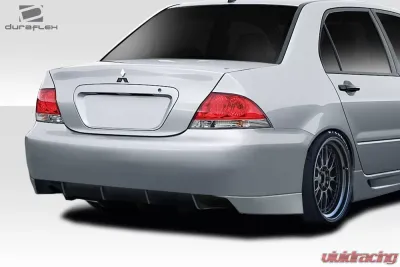 2004-2007 Mitsubishi Lancer Duraflex Trackstar Rear Bumper - 1 Piece - 114668