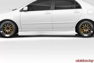 2003-2008 Toyota Corolla Duraflex Target Side Skirts - 2 Piece - 114686