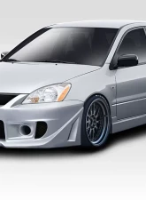 2004-2007 Mitsubishi Lancer Duraflex Trackstar Body Kit - 4 Piece                                     - 114697 - Image 4