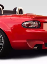 2006-2008 Mazda Miata Duraflex X Sport Rear Bumper - 1 Piece                                     - 114711 - Image 2