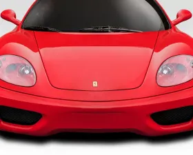 1999-2004 Ferrari 360 Modena Duraflex Challenge Look Front Bumper Cover - 1 Piece