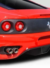1999-2004 Ferrari 360 Modena Duraflex Challenge Look Rear Bumper Cover - 1 Piece                                     - 114717 - Image 2