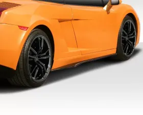 2004-2008 Lamborghini Gallardo Duraflex LP570 Style Side Skirts Rocker Panels - 2 Piece