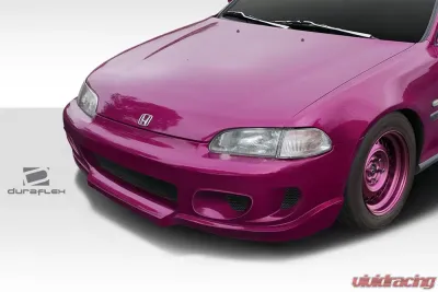 1992-1995 Honda Civic Duraflex VRS Front Bumper Cover - 1 Piece - 114731