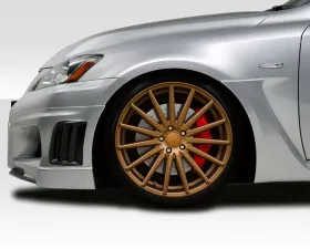2008-2014 Lexus IS-F Duraflex W-1 Front Fenders - 2 Piece