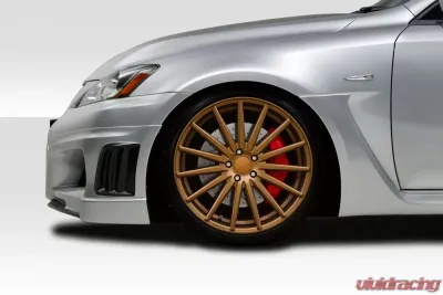 2008-2014 Lexus IS-F Duraflex W-1 Front Fenders - 2 Piece - 114734