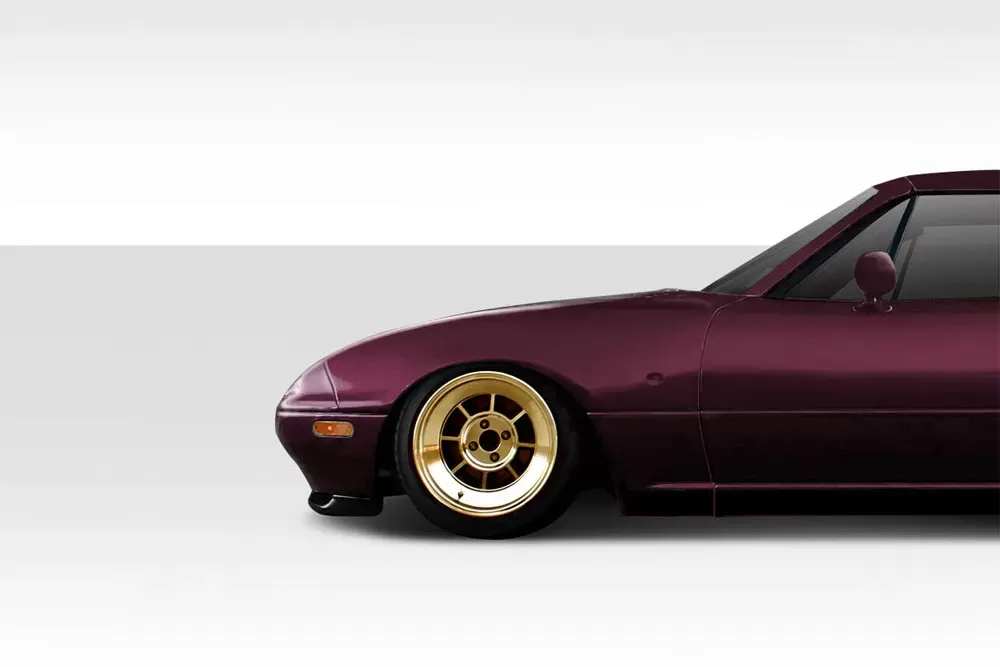 1990-1997 Mazda Miata Duraflex ARS Wide Body Front Fender Flares - 2 Piece - 114742
