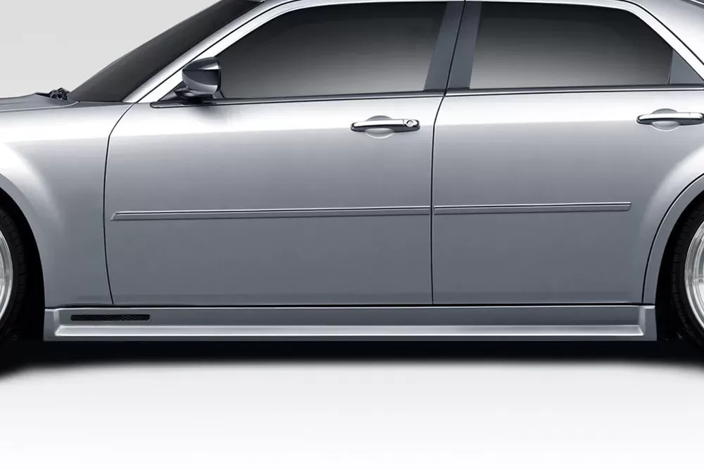 2005-2010 Chrysler 300 300C Duraflex Bomber Side Skirts Rocker Panels - 2 Piece - 114746