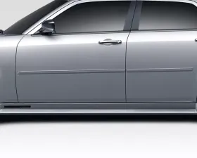 2005-2010 Chrysler 300 300C Duraflex Bomber Side Skirts Rocker Panels - 2 Piece