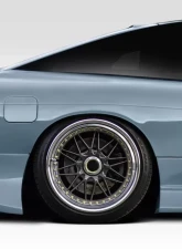 1989-1994 Nissan 240SX S13 HB Duraflex B Sport Wide Body 70MM Rear Fender Flares - 2 Piece                                     - 114748 - Image 9