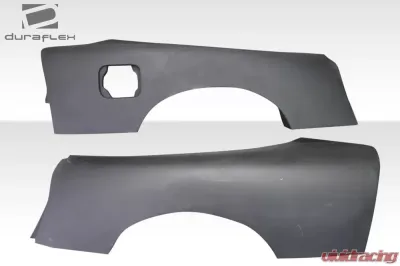1989-1994 Nissan 240SX S13 HB Duraflex B Sport Wide Body 70MM Rear Fender Flares - 2 Piece - 114748