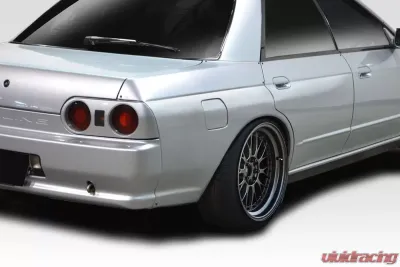 1989-1994 Nissan Skyline 4DR R32 Duraflex X Factor Rear Fender Flares - 4 Piece - 114756