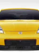 2003-2005 Nissan 350Z Z33 Duraflex C-1 Front Lip Under Spoiler Air Dam - 1 Piece                                     - 114758 - Image 7