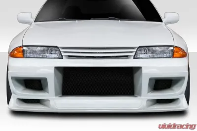 1989-1994 Nissan Skyline R32 2DR / 4DR Duraflex Demon V2 Front Bumper Cover - 1 Piece - 114763