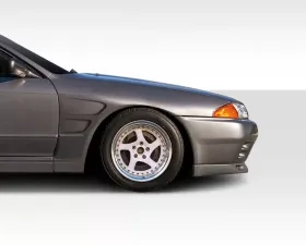 1989-1994 Nissan Skyline R32 2DR Duraflex D-Sport Wide Body Front Fender Flares - 2 Piece