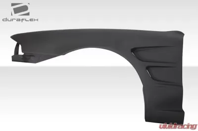 1989-1994 Nissan Skyline R32 2DR Duraflex D-Sport Wide Body Front Fender Flares - 2 Piece - 114768