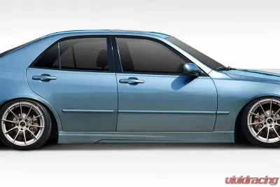 2000-2005 Lexus IS Series IS300 Duraflex H-Spec Side Skirts Rocker Panels - 2 Piece - 114791