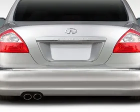2002-2004 Infiniti Q45 Duraflex J Design Rear Bumper Cover - 1 Piece