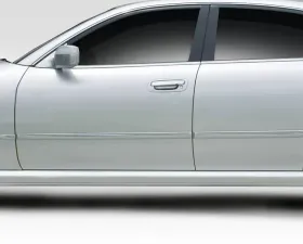 2002-2006 Infiniti Q45 Duraflex J-Design Side Skirts Rocker Panels - 2 Piece