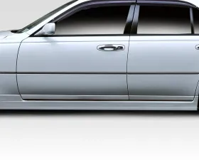 1997-2001 Infiniti Q45 Duraflex J Design Side Skirts Rocker Panels - 2 Piece