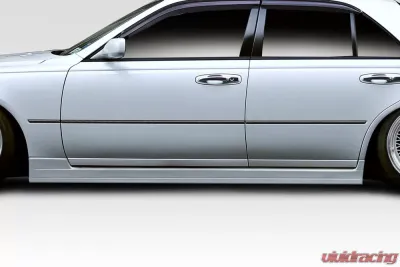 1997-2001 Infiniti Q45 Duraflex J Design Side Skirts Rocker Panels - 2 Piece - 114800