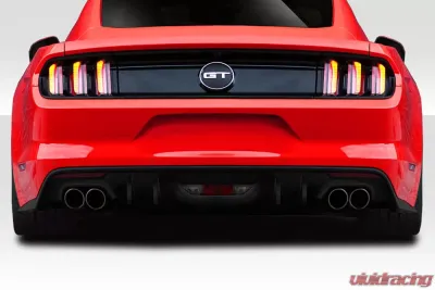 2015-2017 Ford Mustang Duraflex KT Style Rear Diffuser - 1 Piece - 114804