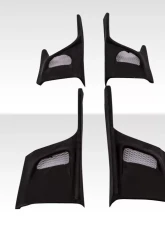 2015-2023 Ford Mustang Duraflex KT Style Side Skirt Rocker Panels Add-Ons - 4 Piece                                     - 114805 - Image 3