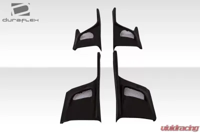 2015-2023 Ford Mustang Duraflex KT Style Side Skirt Rocker Panels Add-Ons - 4 Piece - 114805