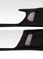 2015-2023 Ford Mustang Duraflex KT Style Side Skirt Rocker Panels Add-Ons - 4 Piece                                     - 114805 - Image 4