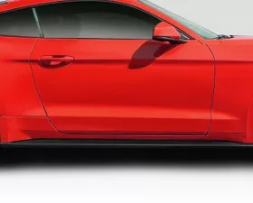2015-2023 Ford Mustang Duraflex KT Side Skirt Rocker Panels - 2 Piece